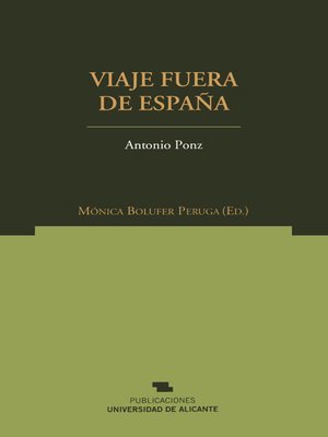 cover image of Viaje fuera de España